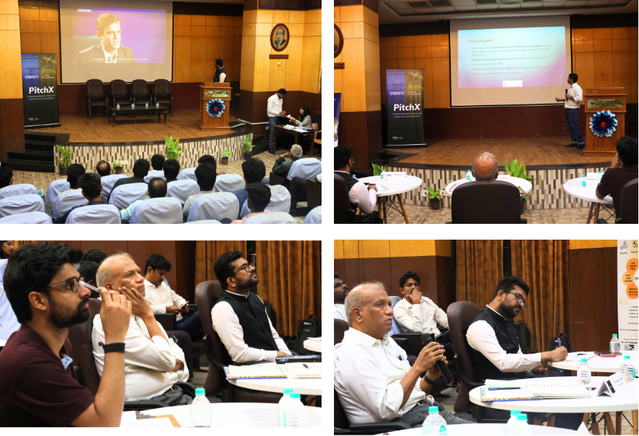 Live pitching session with industry experts